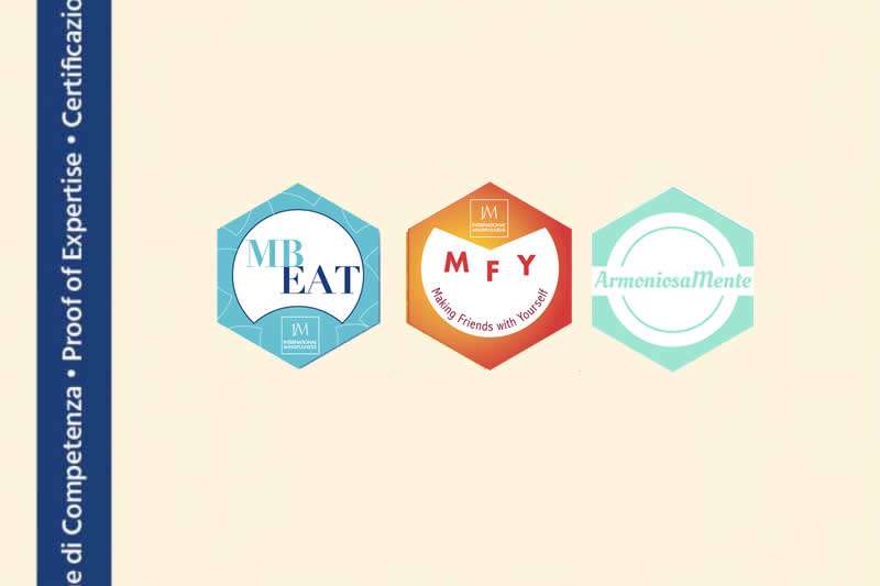 Certificazione  MB-EAT, MFY e Armoniosamente 3