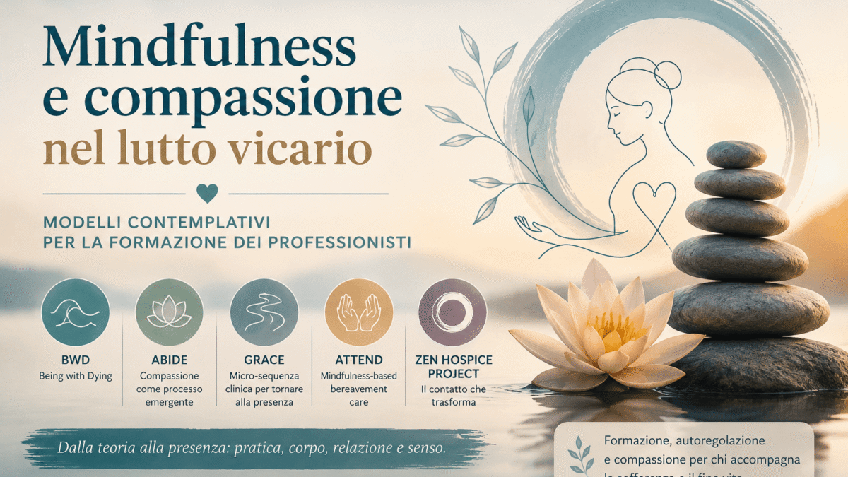 Mindfulness e compassione da lutto vicario